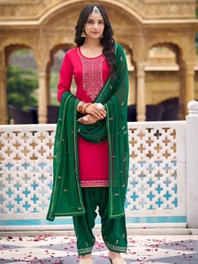 Salwar Suit Dress Material For Ladies